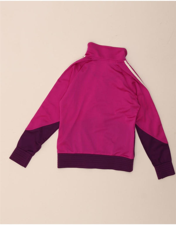 Adidas Giacca da ginnastica per ragazze 11-12 anni Rosa Colourblock Sports