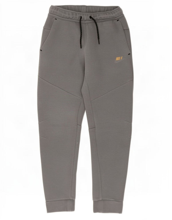 Pantaloni da tuta da ragazzo Nike Joggers 12-13 anni Large Grigio Colourblock