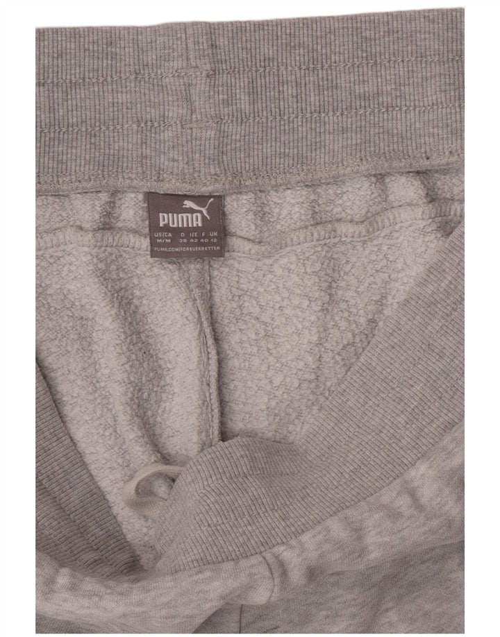PUMA Womens Tracksuit Trousers Joggers UK 12 Medium  Grey Flecked