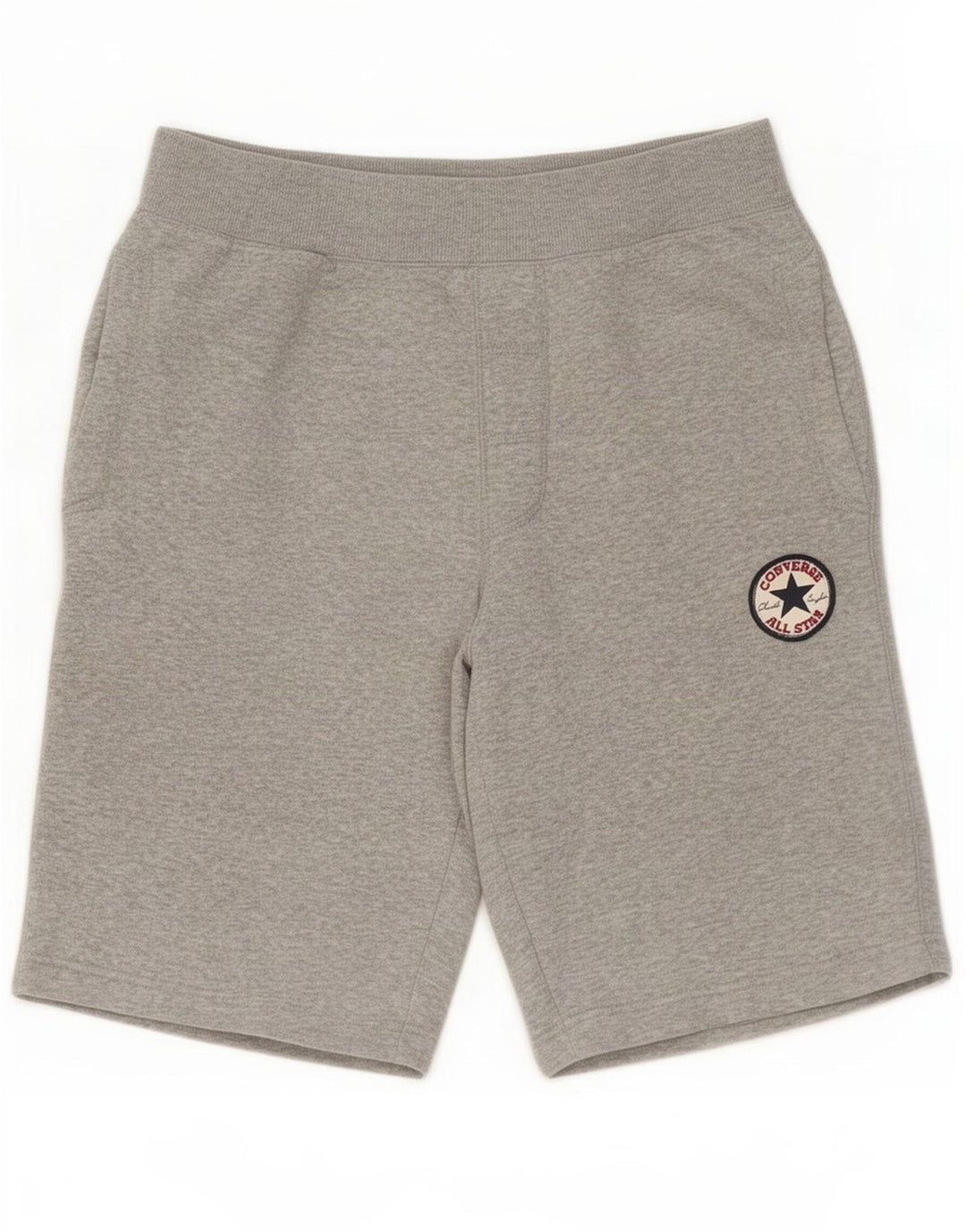 Pantaloncini sportivi da uomo Converse piccoli in cotone grigio