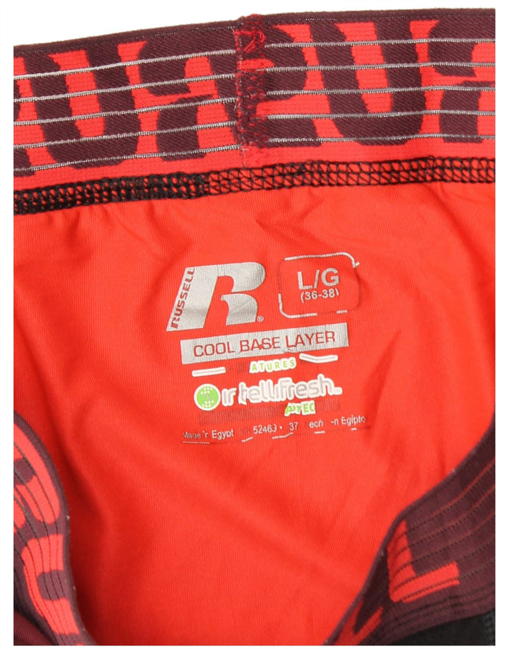 Leggings da uomo Russell Athletic Large color bordeaux