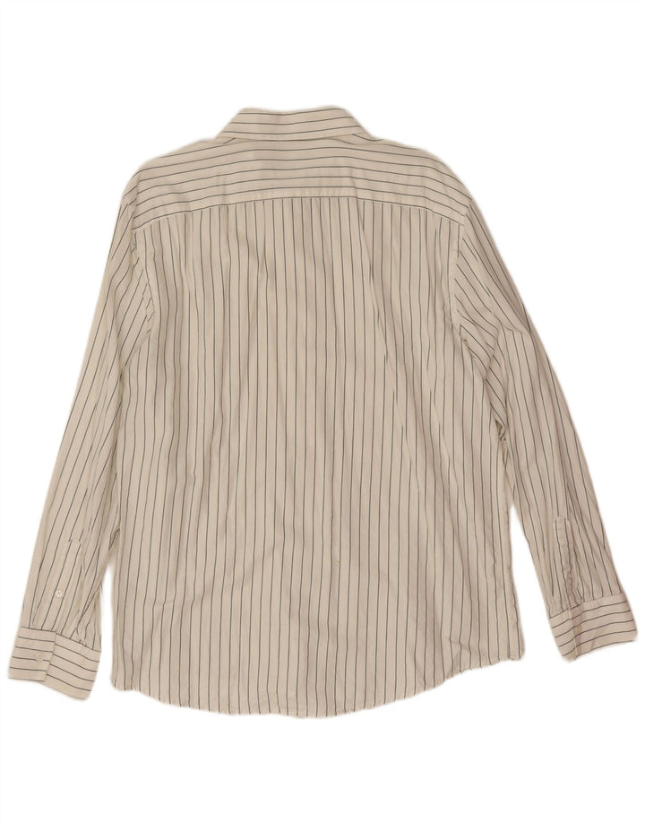 Camicia Zara da uomo XL a righe bianche