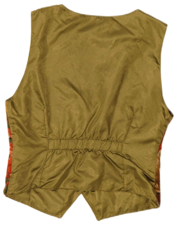 Gilet da donna Rosemary UK 12 rosso medio floreale