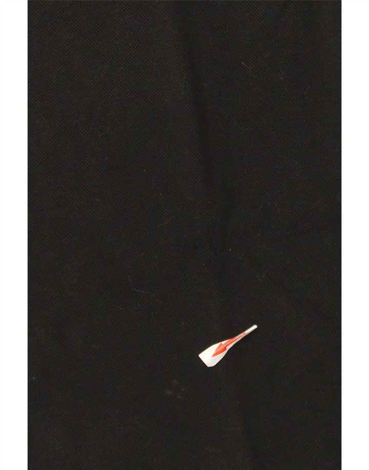 Polo Heritage da uomo Rifle, grande, in cotone nero