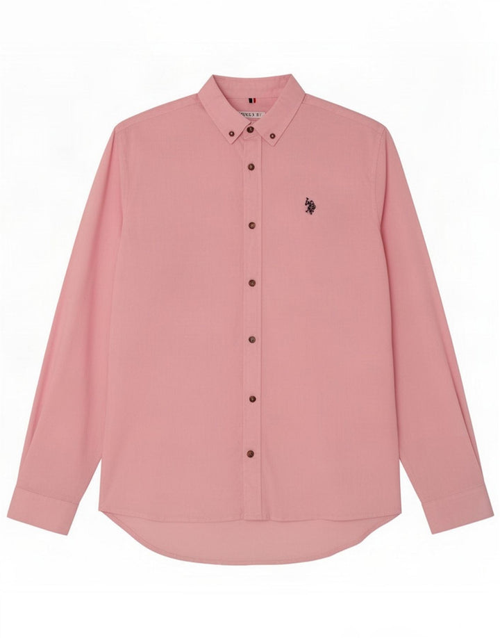 Polo Assn. degli Stati Uniti Camicia da uomo grande rosa