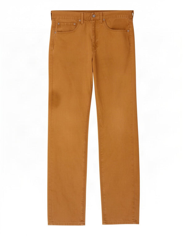 Levi's Uomo 505 Jeans dritti W34 L34 Cotone Beige