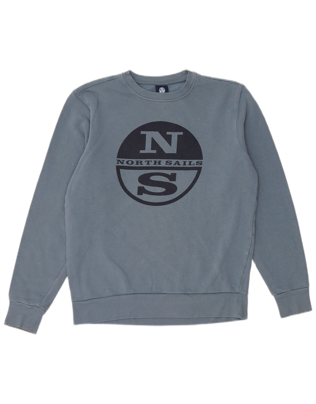 Felpa grafica da uomo North Sails maglione XS in cotone blu