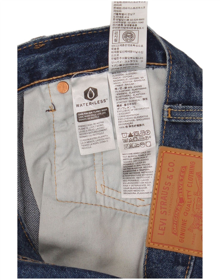 Pantaloncini di jeans Levi's 501 da uomo W32 in cotone blu medio