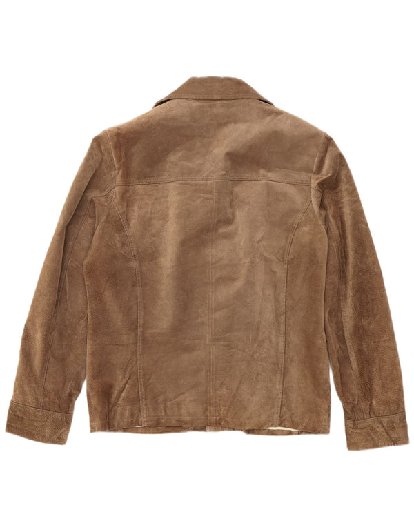 Giacca in pelle scamosciata da uomo J.J.Scott IT 50 Large in pelle marrone