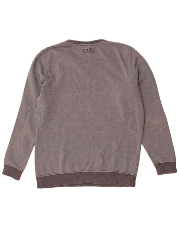 Felpa da uomo Under Armour Maglione grigio medio gessato