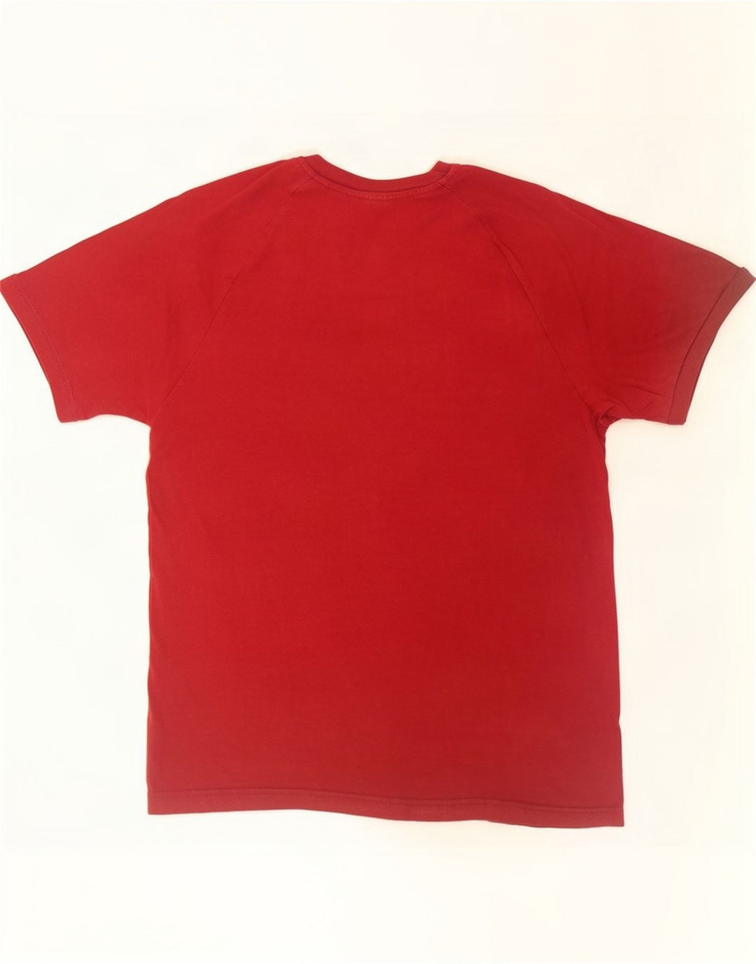 T-shirt da uomo Adidas Top in cotone rosso medio