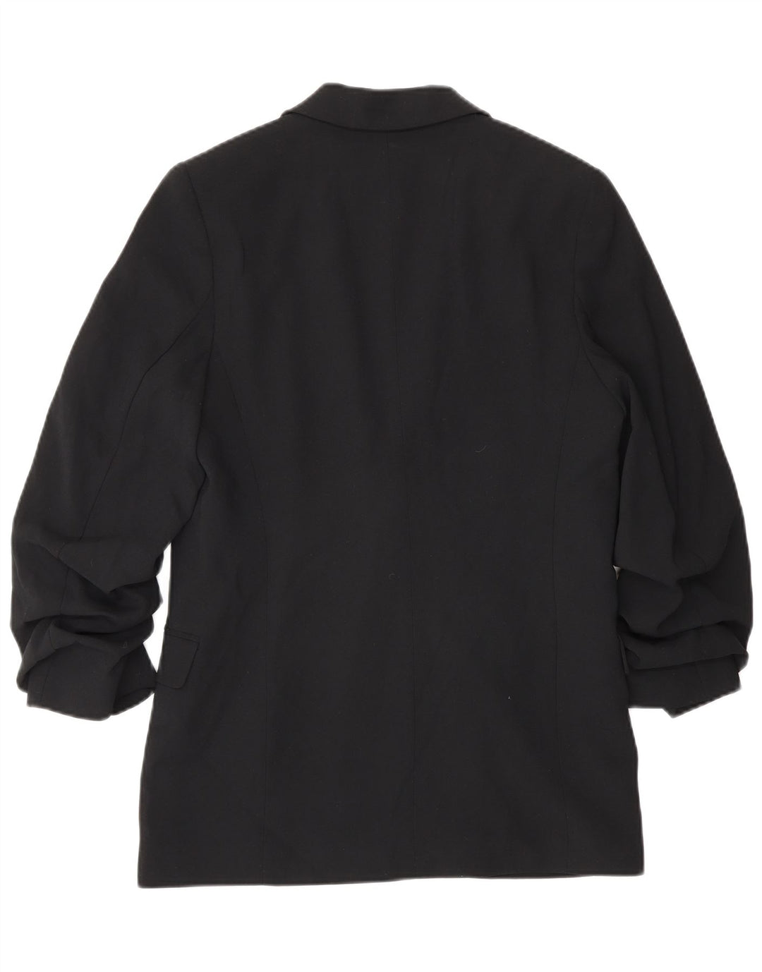 Giacca blazer aperta con maniche a 3/4 Marks & Spencer da donna UK 8 piccola nera