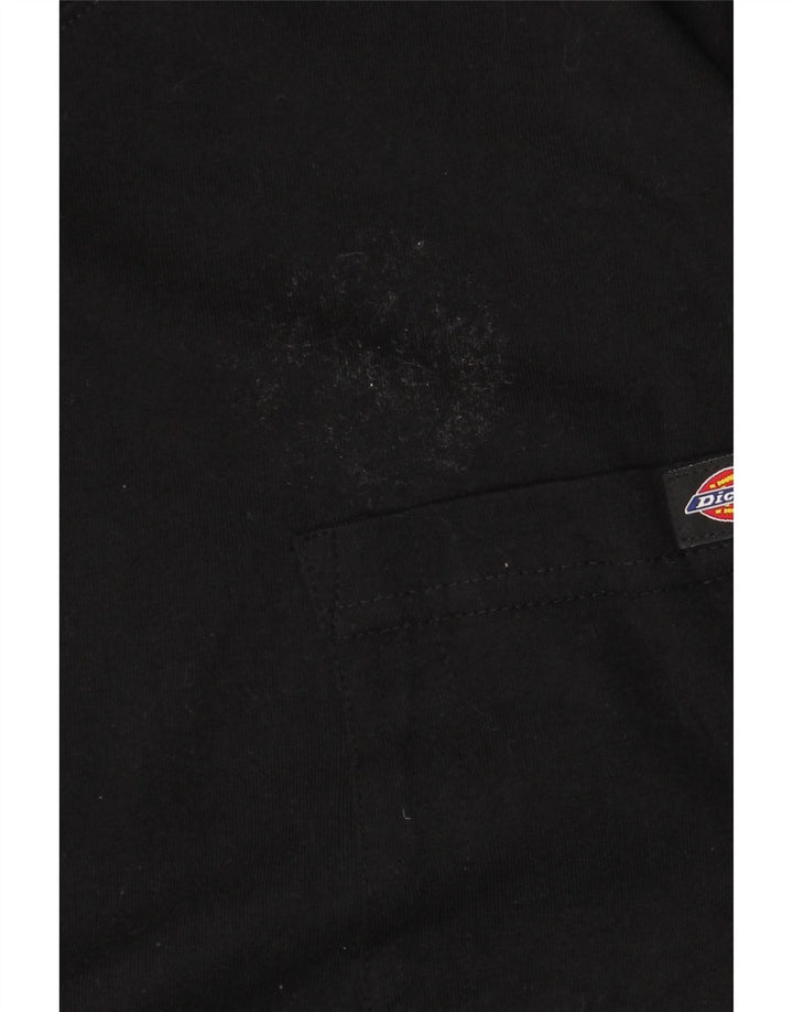 Dickies Top da uomo a maniche lunghe 2XL in cotone nero