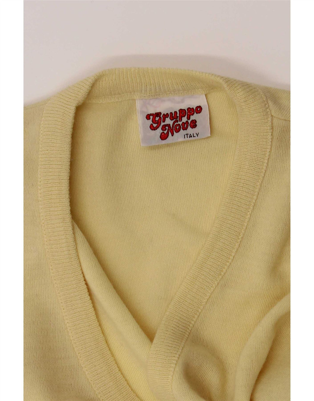 Canotta vintage da uomo IT 52 grande gialla