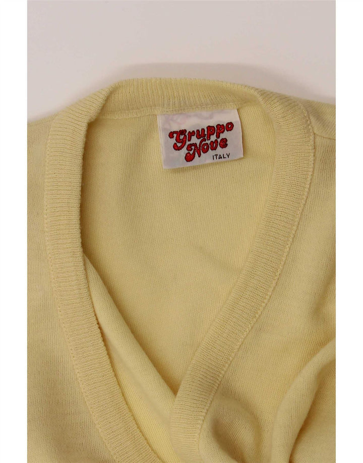 Canotta vintage da uomo IT 52 grande gialla