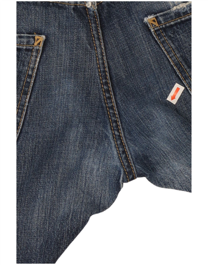 Jeans slim invecchiati da donna Dsquared IT 46 Large W32 L29 cotone blu
