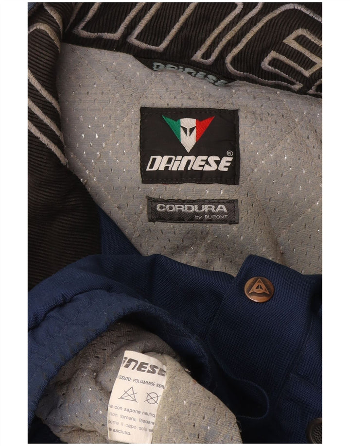 Giacca Dainese Graphic Racer da uomo taglia 54 Large Blu Navy Colourblock