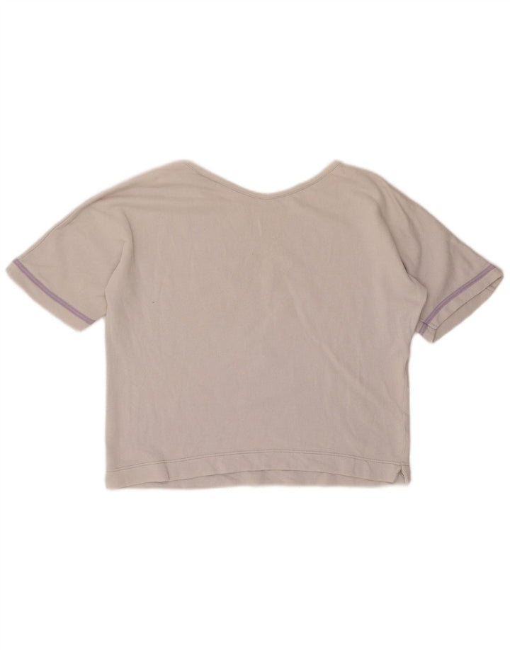 Maglione da donna con grafica corta LOTTO IT 42 bianco medio