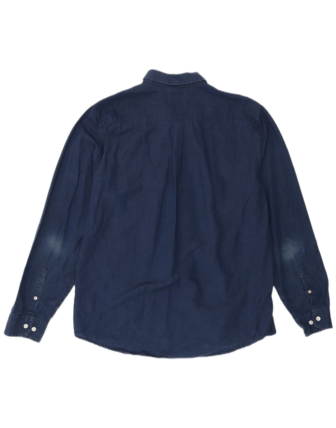 Camicia di jeans vestibilità regolare da uomo SUPERDRY 3XL cotone blu navy