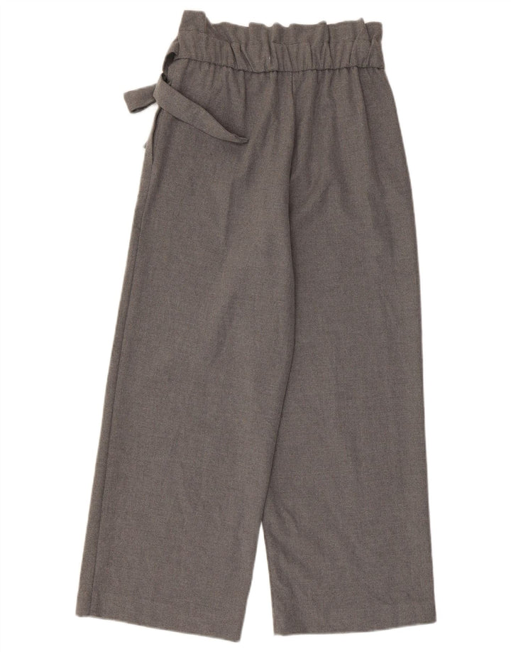 Pantaloni corti da donna Zara piccoli W26 L24 poliestere grigio