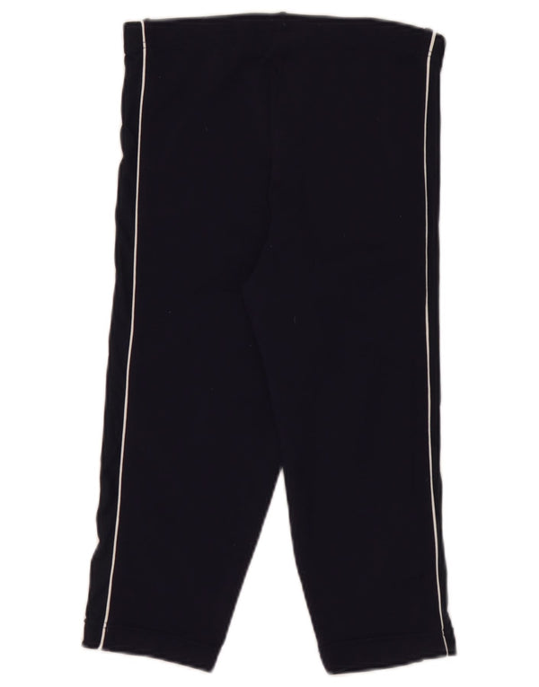 Leggings Capri da donna Puma UK 10 Small nylon blu navy