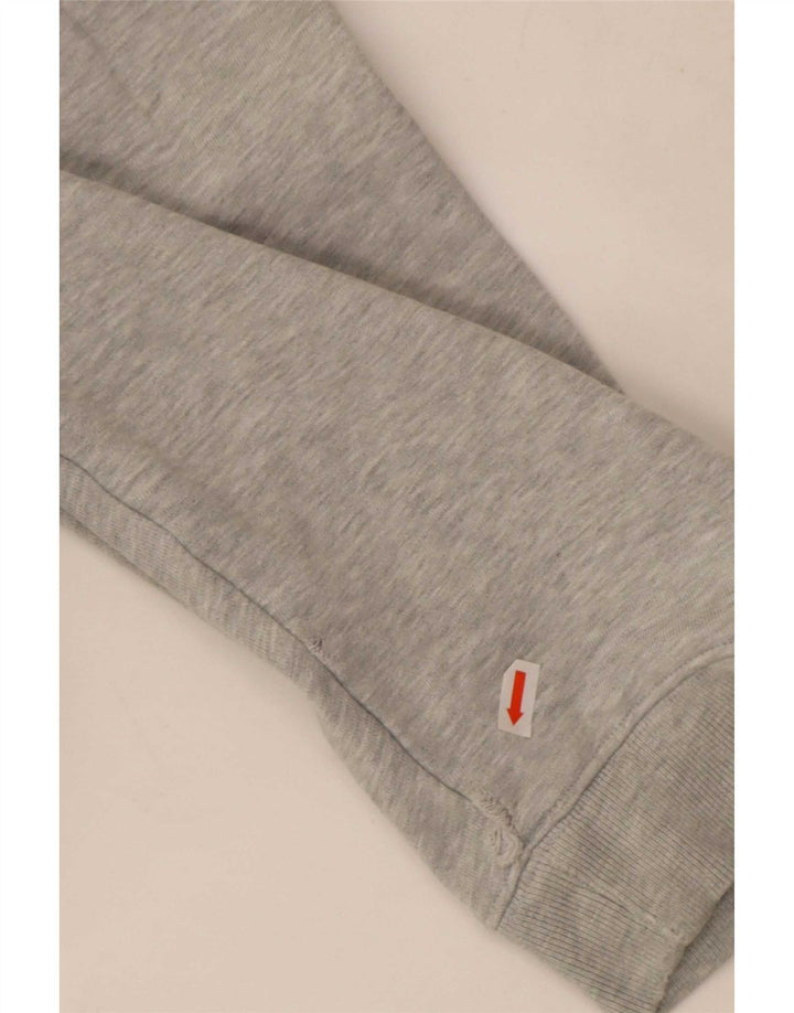 Felpa da uomo Lacoste maglione taglia 8 3XL cotone chiazzato grigio