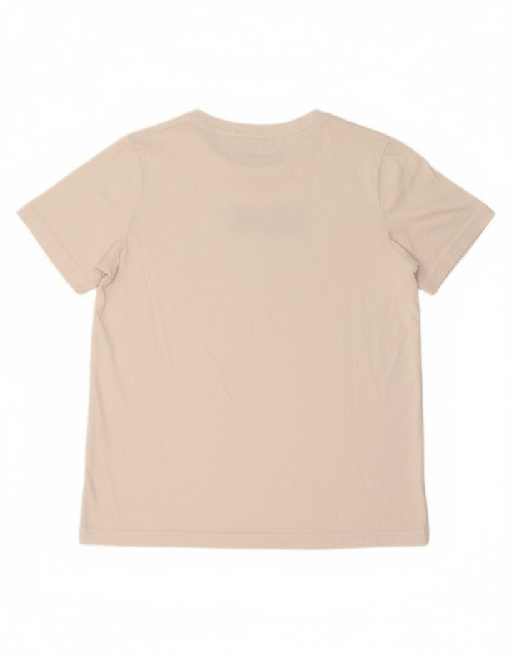 NIKE Womens Graphic T-Shirt Top UK 16 Large White Polyester