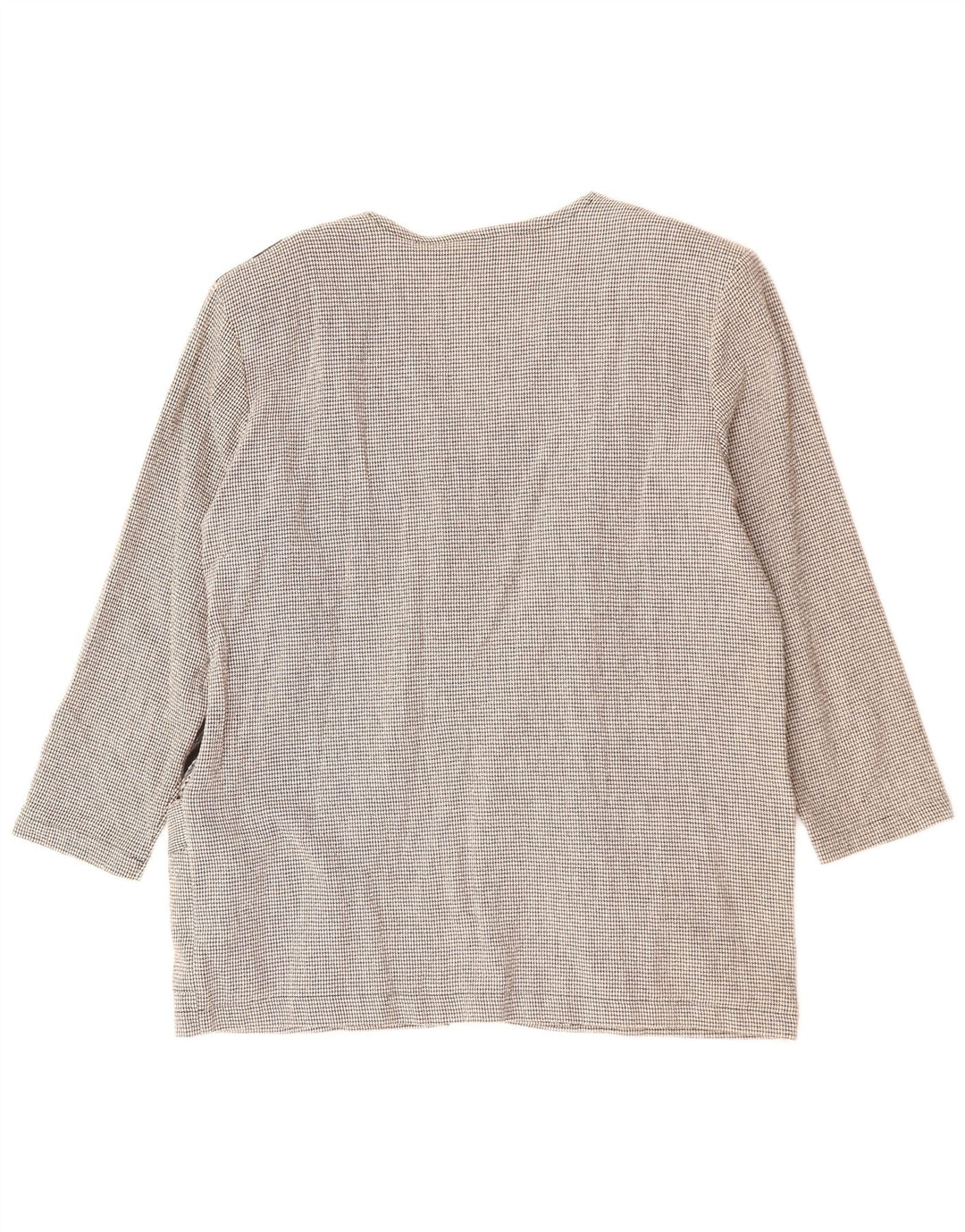 Giacca blazer oversize da donna vintage UK 16 grande blocco di colore grigio