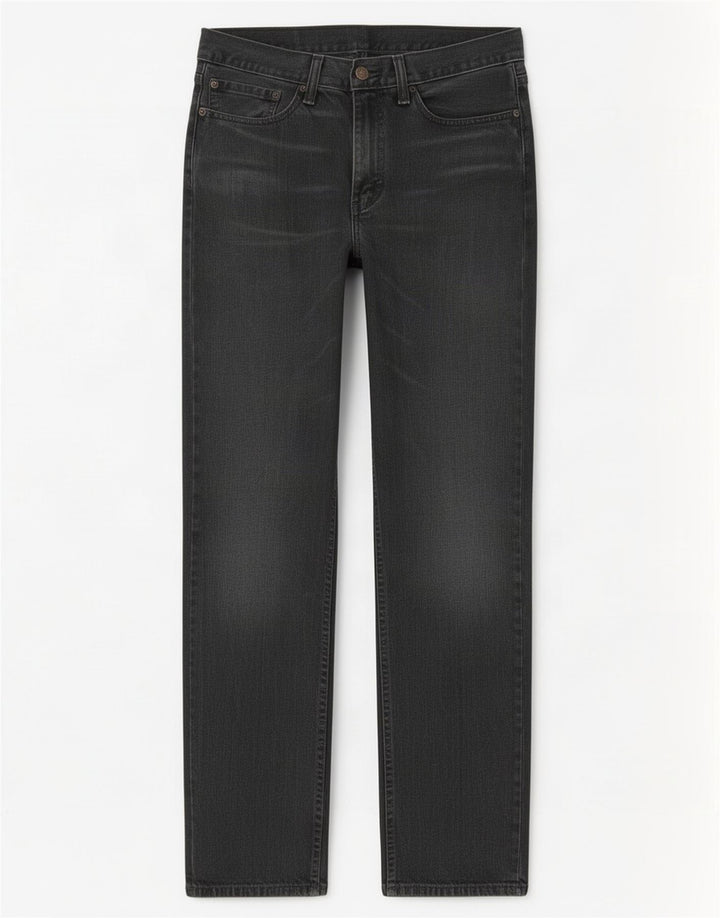 Jeans dritti da uomo Levi's W34 L34 cotone nero