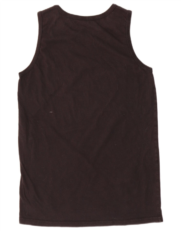 Canotta grafica da uomo Quiksilver XL in cotone nero
