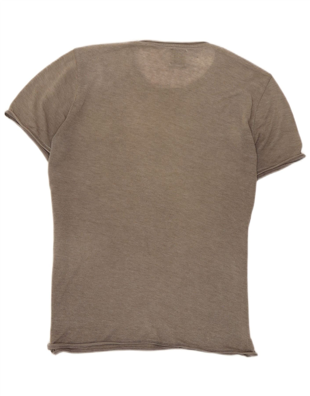T-shirt Zara da donna Top UK 10 piccola marrone