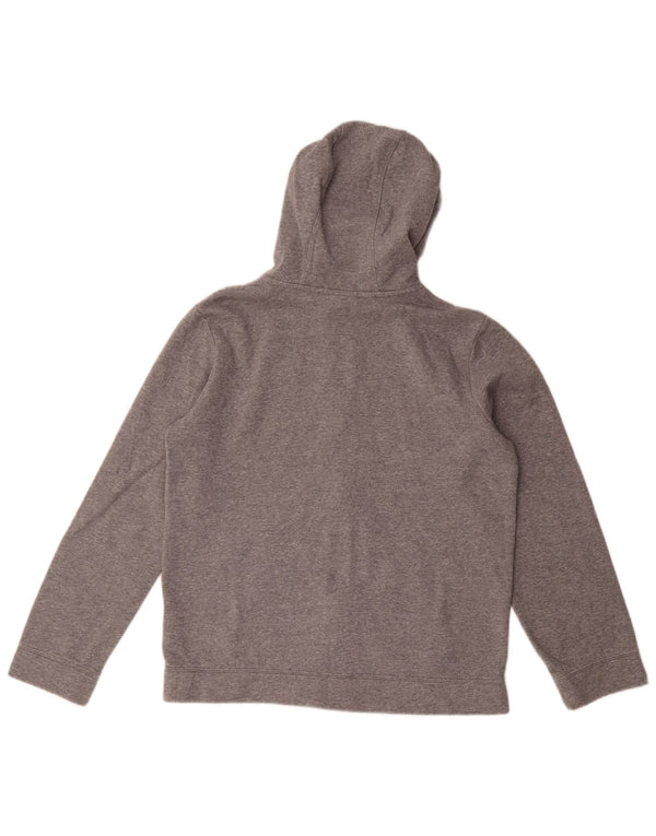 Felpa con cappuccio e zip Nike da ragazzo 13-14 anni XL in cotone grigio