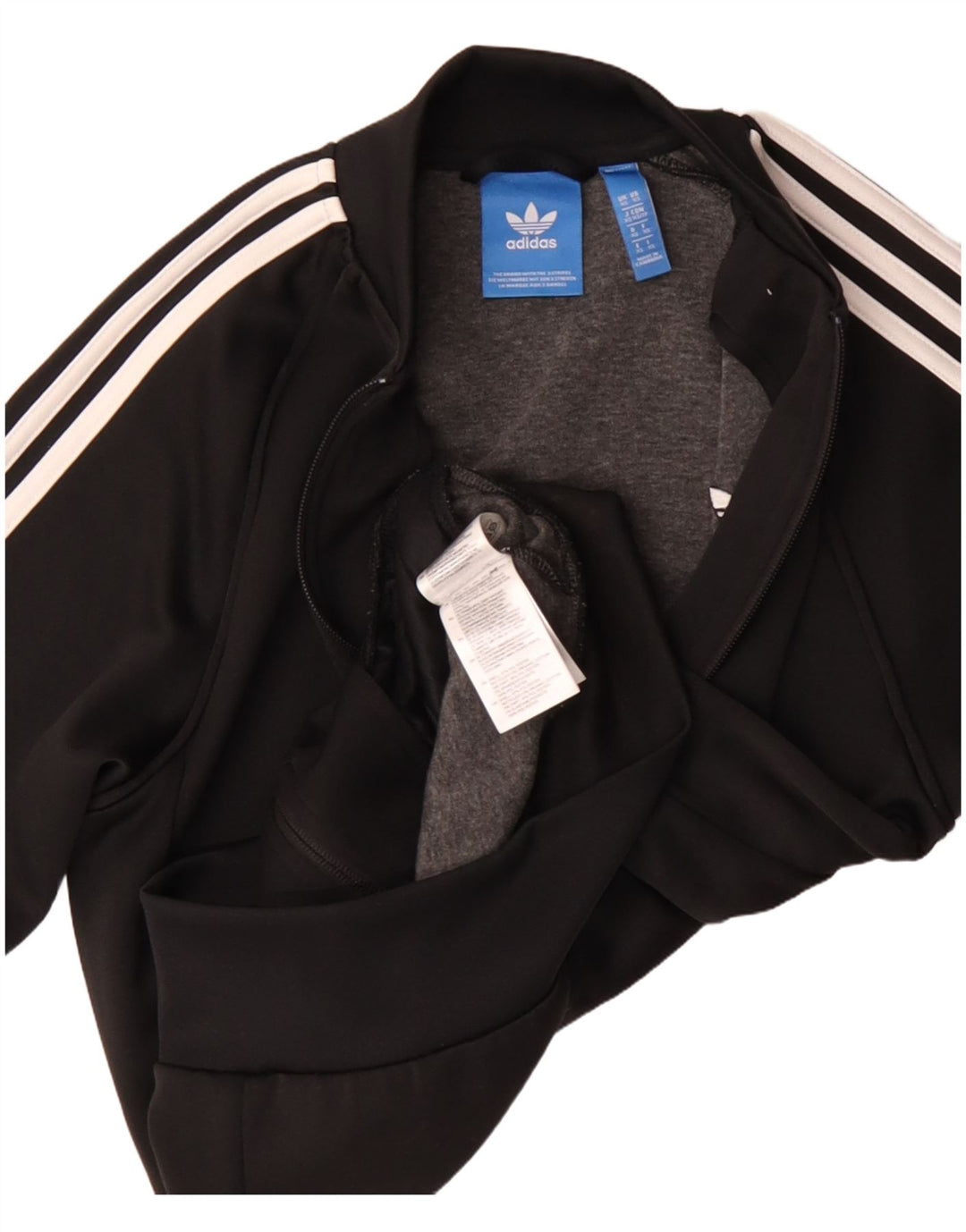 Giacca da ginnastica da uomo Adidas XS nera in poliestere