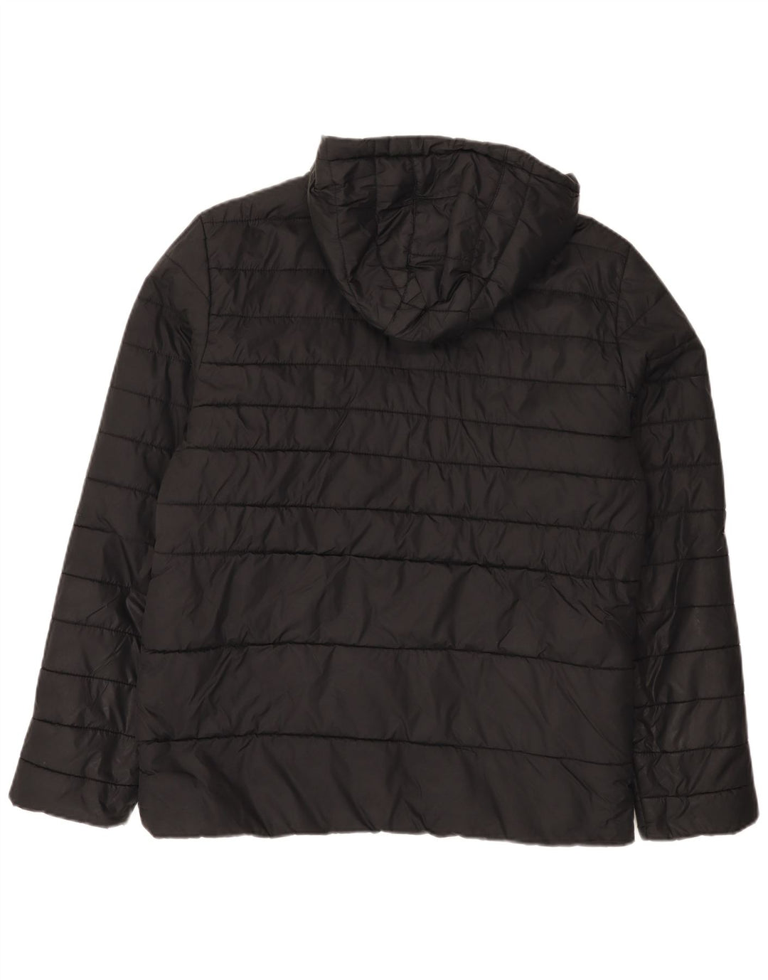 Giacca imbottita con cappuccio da uomo Jack & Jones UK 40 grande nera