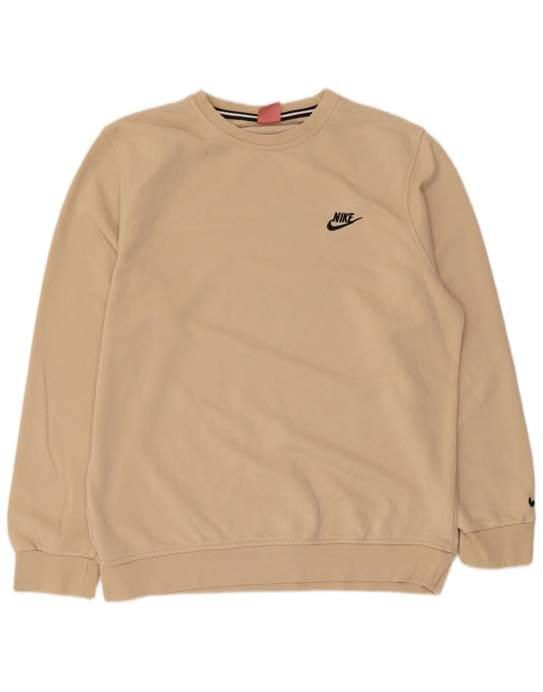 Felpa da donna Nike Jumper UK 20 2XL Cotone beige