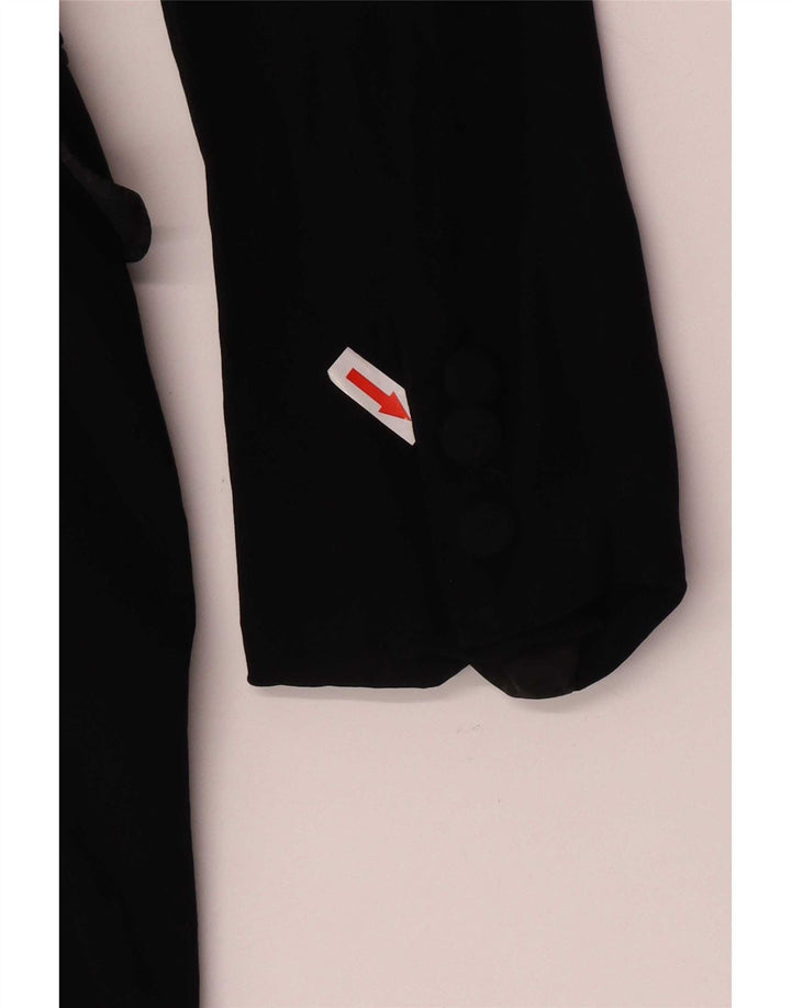 Cappotto da donna Ralph Lauren US 8 medio in viscosa nera