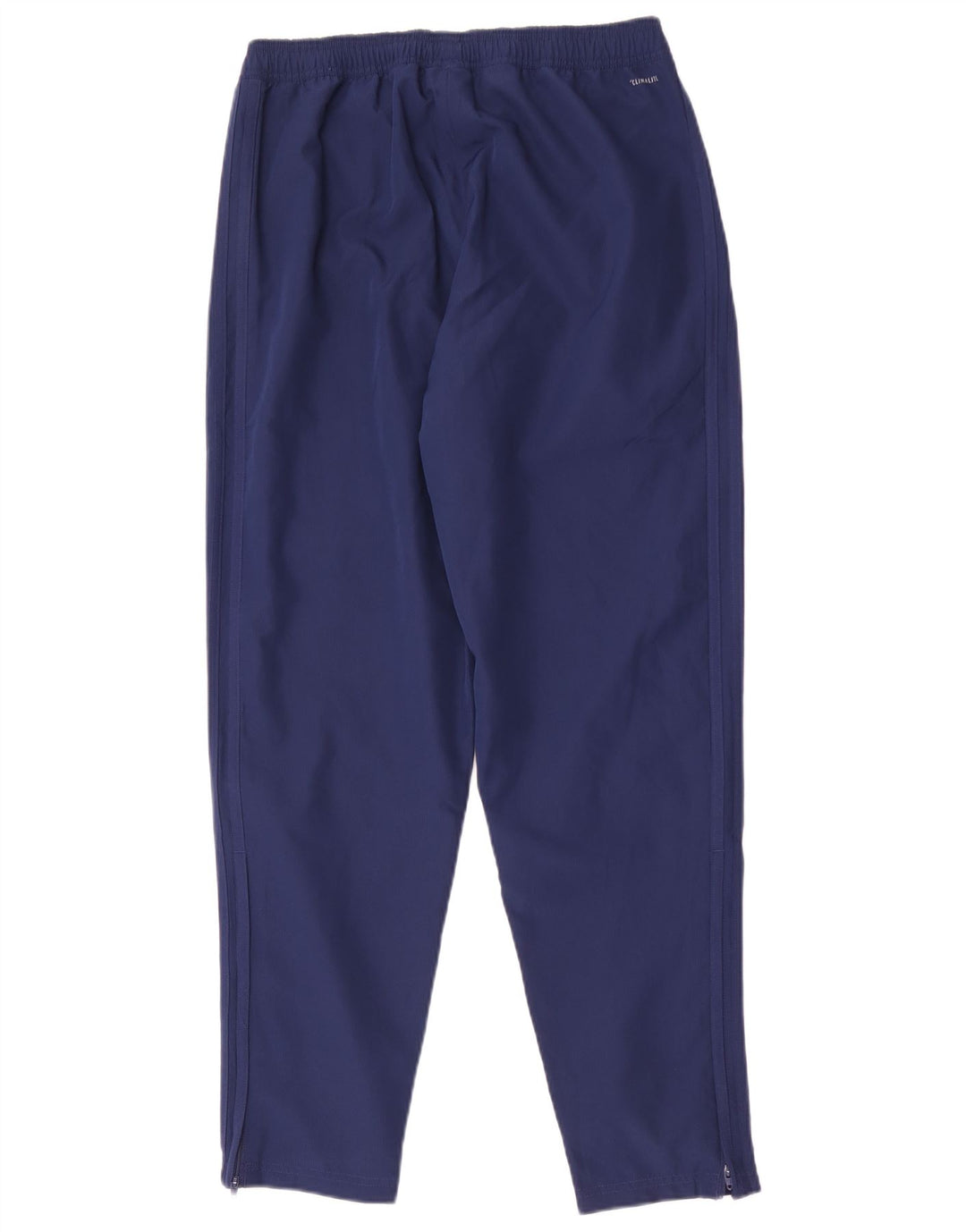 Pantaloni da tuta Adidas Climalite da uomo medi in poliestere blu navy