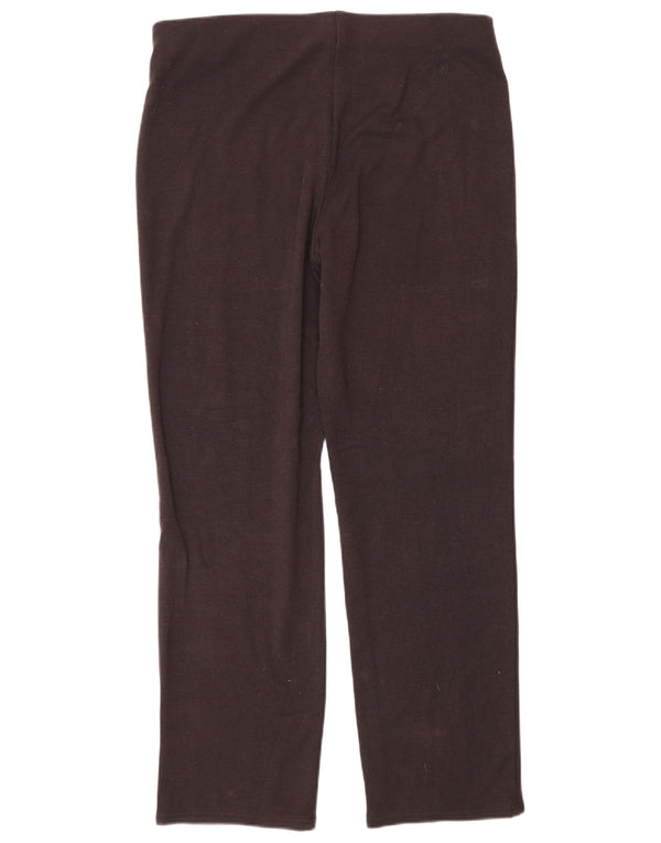 Pantaloni casual slim da donna Marks & Spencer UK 12 medi W30 L30 Marrone