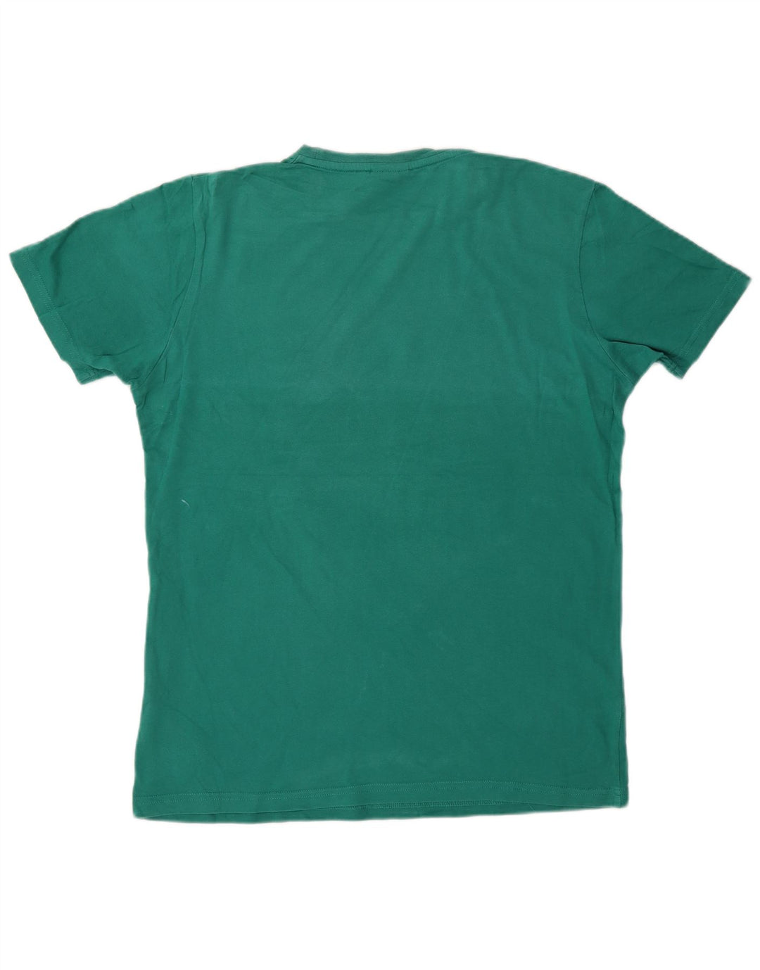 T-shirt grafica da uomo Ellesse Top in cotone verde medio