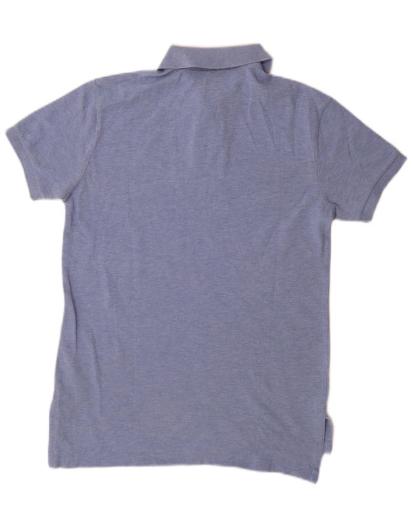 Polo Ralph Lauren Camicia Custom Fit da uomo piccola in cotone blu