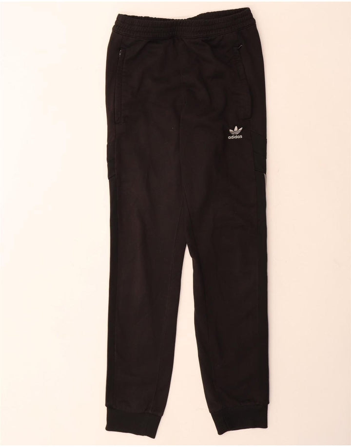 Pantaloni da tuta grafica da uomo Adidas Joggers piccoli in poliestere nero