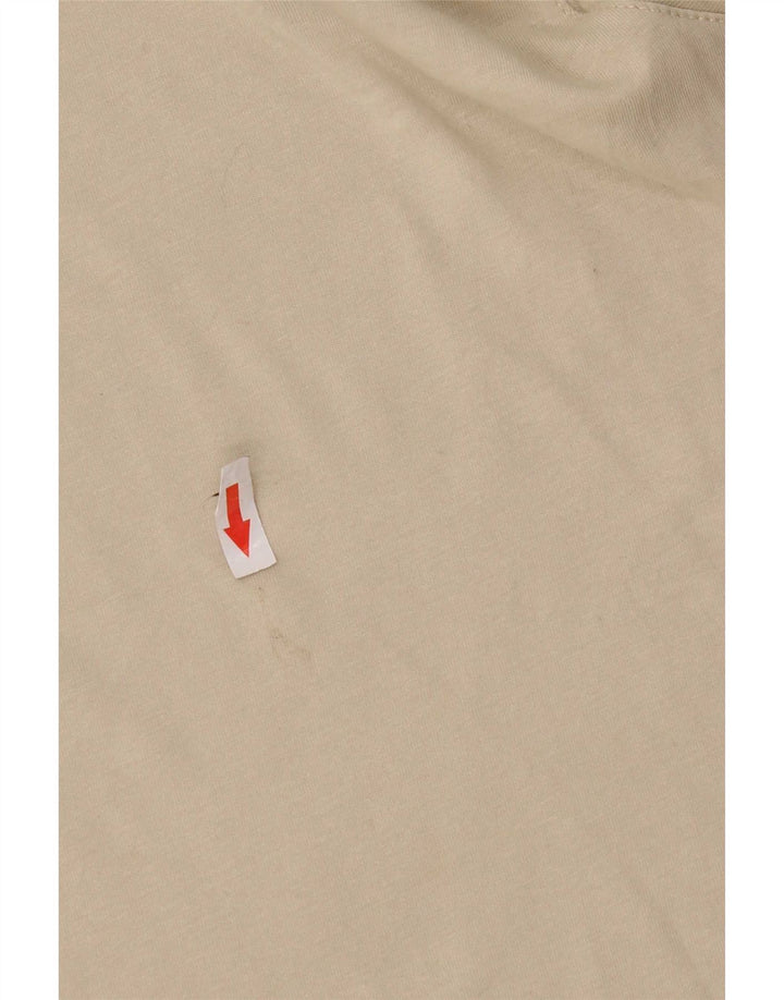 T-shirt da donna Ted Baker taglia 4 grande in cotone beige