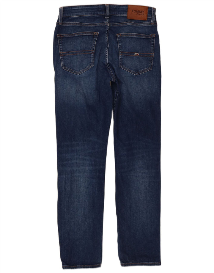 Jeans slim da uomo Tommy Hilfiger W30 L29 cotone blu