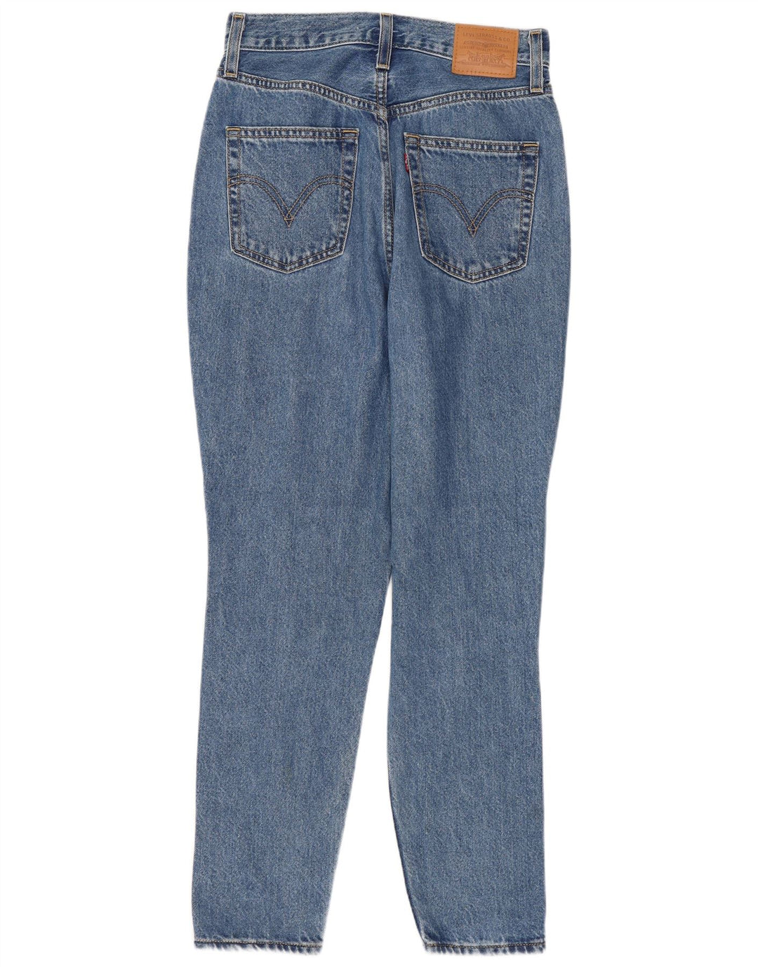 Jeans slim a vita alta da donna Levi's W24 L27 cotone blu