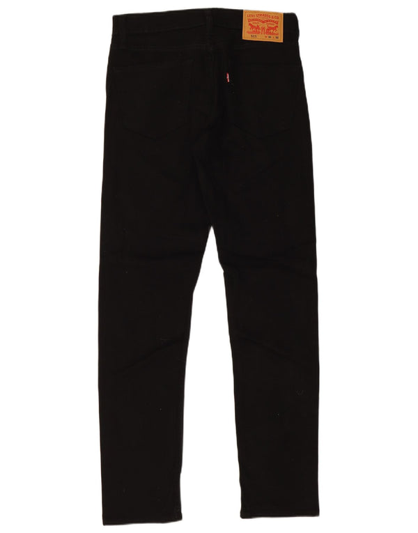 Jeans Levi's Uomo 511 Slim W30 L32 Cotone Nero