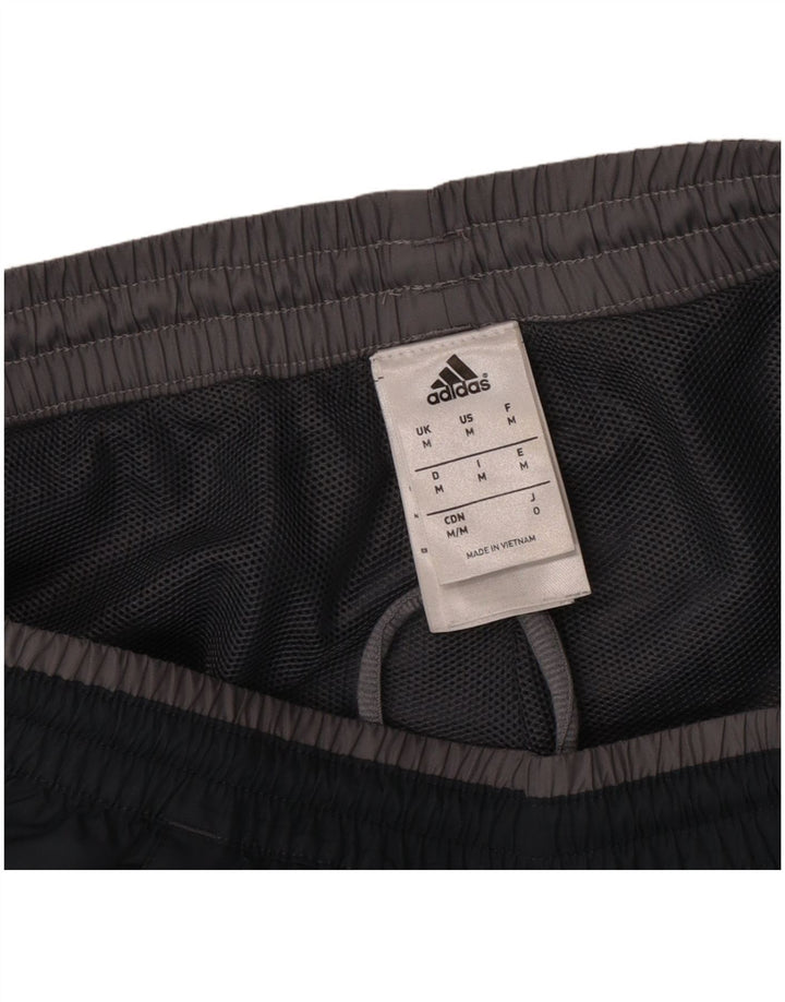 Pantaloni da tuta da uomo Adidas Joggers in poliestere grigio medio
