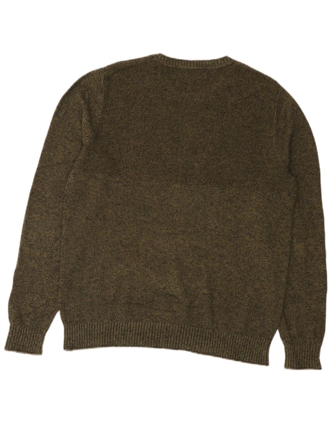Maglione maglione girocollo da uomo Calvin Klein Jeans in cotone verde medio