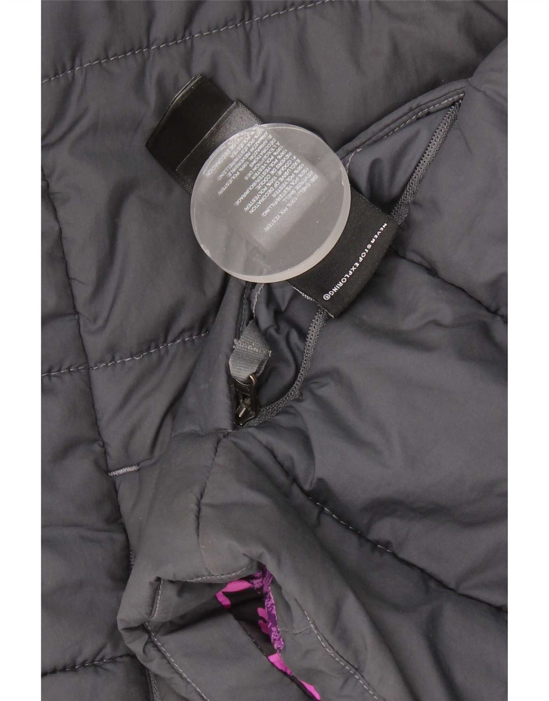 Giacca reversibile con cappuccio The North Face per ragazze 9-10 anni media nera
