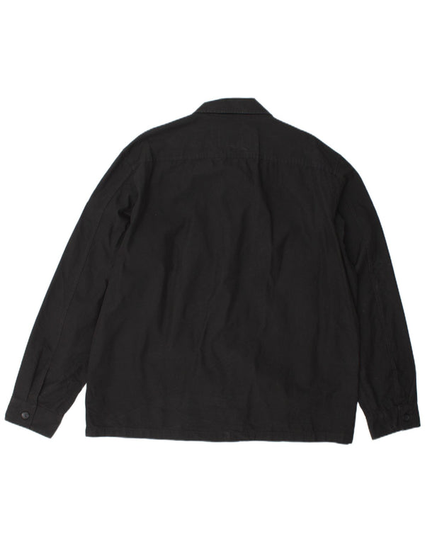Camicia da uomo Calvin Klein XL in cotone nero