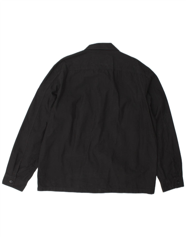 Camicia da uomo Calvin Klein XL in cotone nero